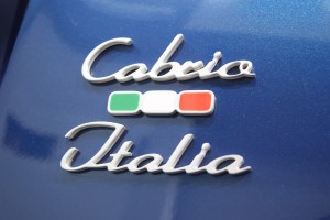 アバルト カブリオ イタリア