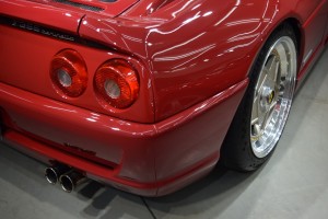 フェラーリ F355 レザーコーティング＆カーペットリンサーバック